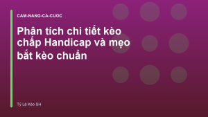 Read more about the article Phân tích chi tiết kèo chấp Handicap và mẹo bắt kèo chuẩn